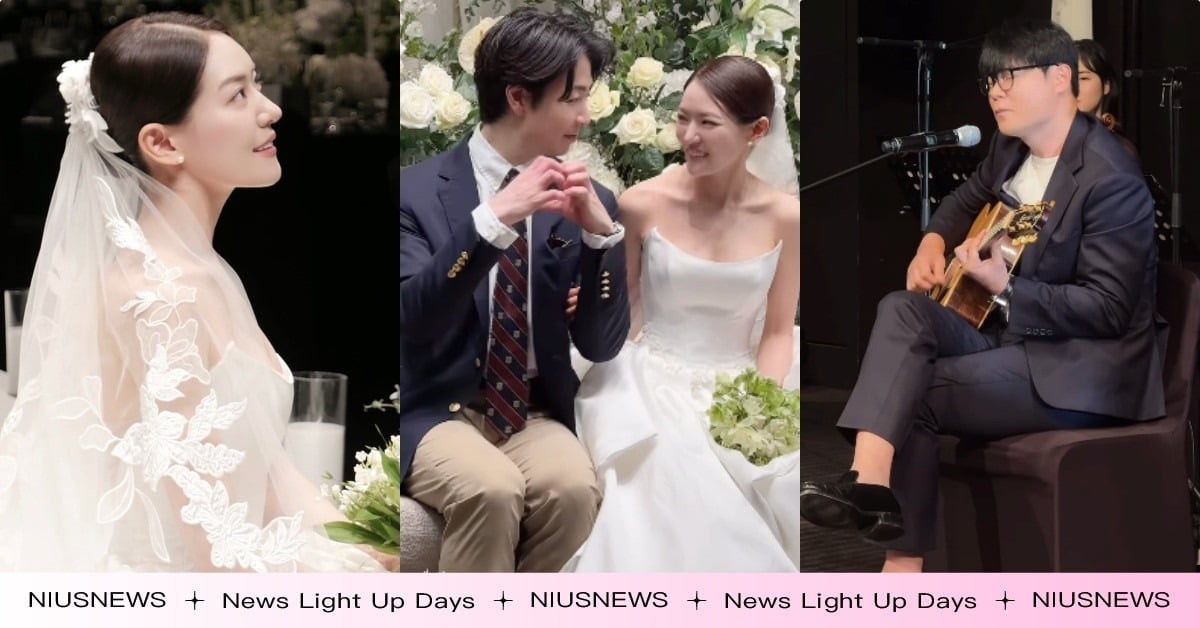 《黑白大廚》中餐女神朴恩影「超美婚禮畫面曝光」!孫鍾元超萌合影、崔鉉碩唱祝歌