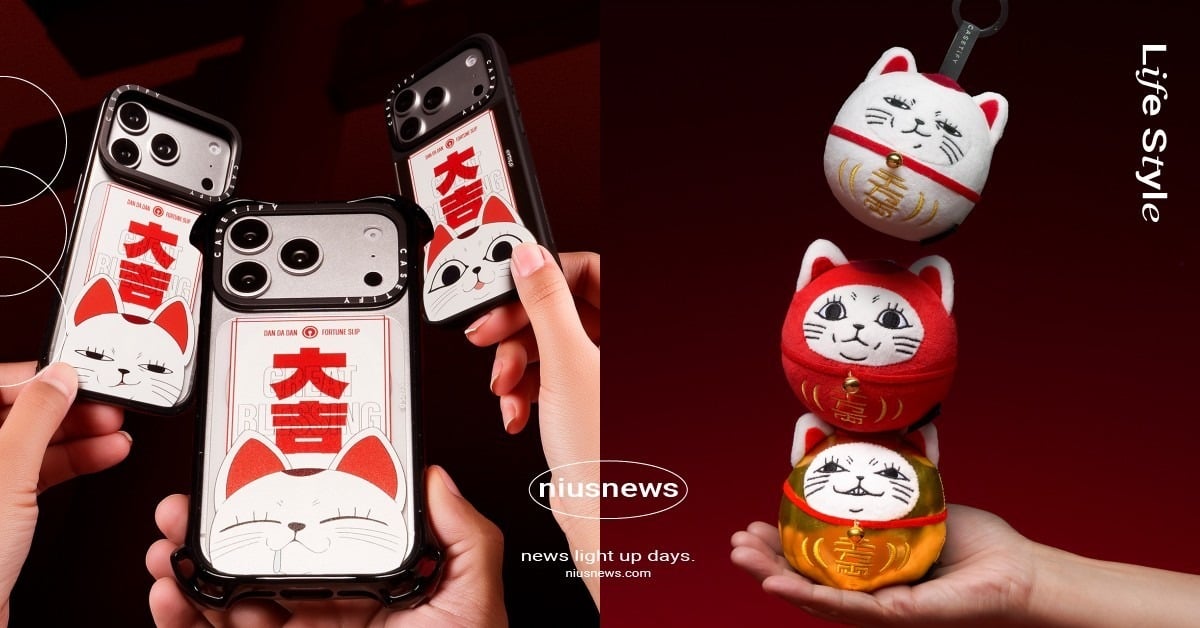 《膽大黨》CASETiFY聯名開賣!13款高速婆婆手機殼萌翻、超萌達摩絨毛公仔吊飾必收