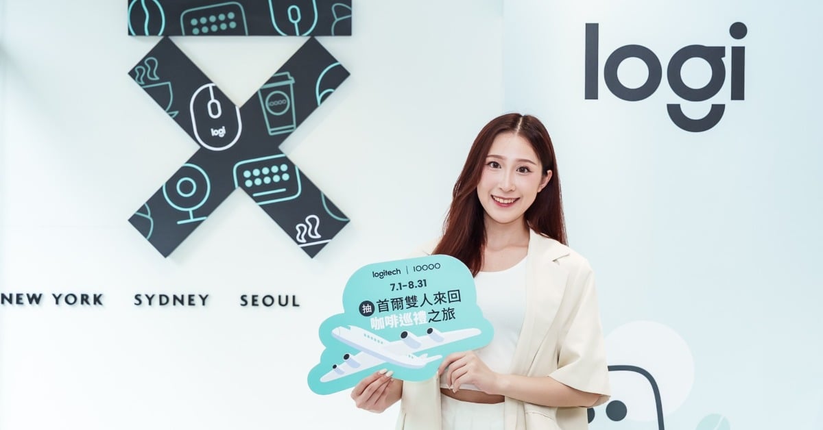 Logitech × Ten Thousand Coffee「Logi Café」城市咖啡所開張,抽首爾雙人機票還有聯名咖啡!