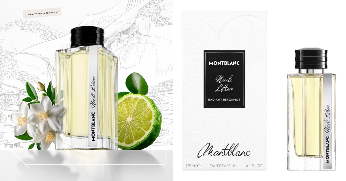 MONTBLANC 萬寶龍把地中海陽光寫進香氣裡!大師傑作全新《Neroli Letters詩語橙花淡香精》第六篇章