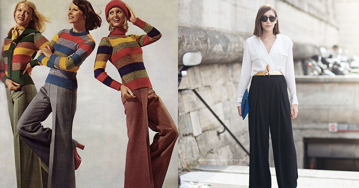 女生研究室 寬褲的原型就是它 回顧70年代的時尚穿搭 70年代 70s