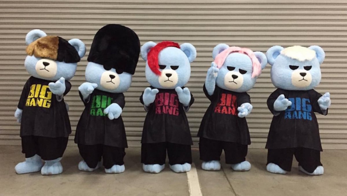 連少女時代孝淵也認識他 Bigbang人氣爆棚的分身出現在日本 Yg Bigbang Krunk Krunk熊 Yg Krunk 名人娛樂 妞新聞niusnews