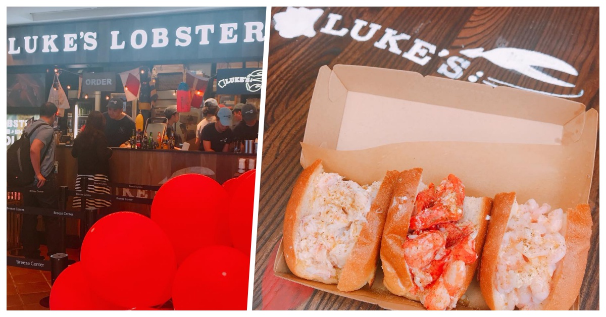 塞爆麵包的龍蝦 蟹肉 白蝦一口大滿足 龍蝦堡 Luke S Lobster 台北正式開幕 Luke S Lobster 龍蝦堡 美國 日本 台北 愛玩妞 妞新聞niusnews