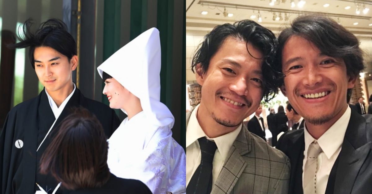 松田翔太豪華陣容婚禮大公開 F3 同桌舉杯祝賀 桐谷健太獻唱海之聲 松田翔太 秋元梢 婚禮 F4 松本潤 影劇星聞