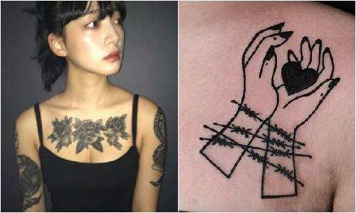 可愛幽默黑白刺青韓國女刺青師療癒系創作 Tattooist Nini Instagram 韓國 首爾 刺青 妞書房 妞新聞niusnews