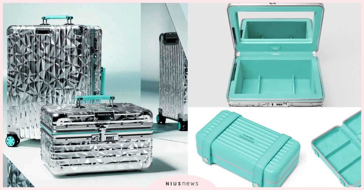 RIMOWA聯名Tiffany超夢幻行李箱、珠寶盒！楊穎搶曬、售價＋開賣時間