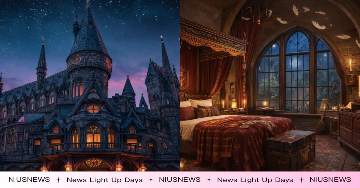 住進霍格華茲宿舍!世界唯一「哈利波特主題酒店」開幕日期曝,還原四大學院宿舍粉:存加隆