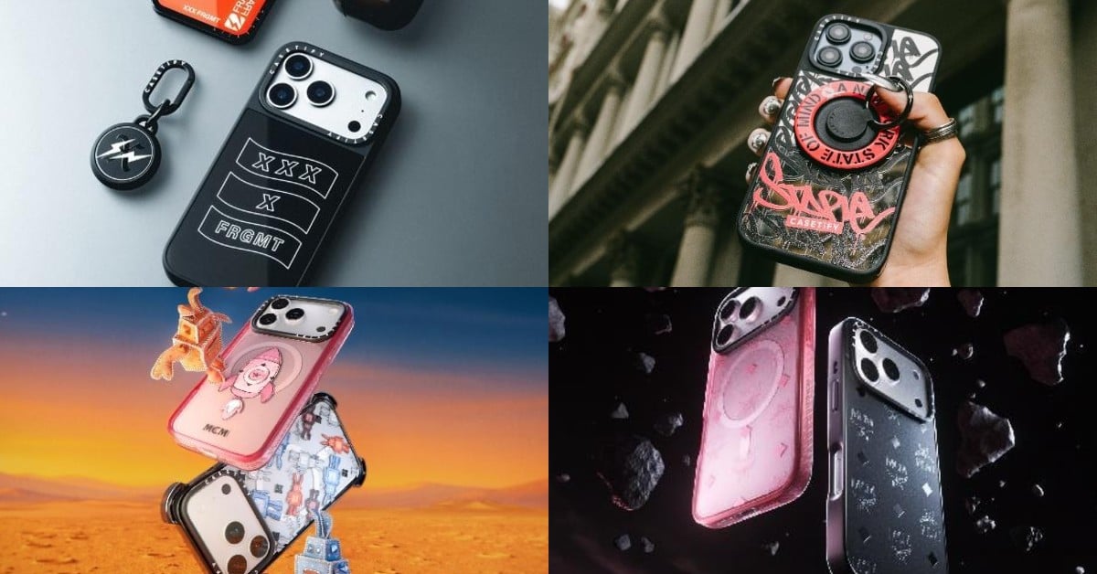 CASETiFY聯名系列四大天王強勢登場!藤原浩fragment閃電、MCM精品手機殼必收推薦
