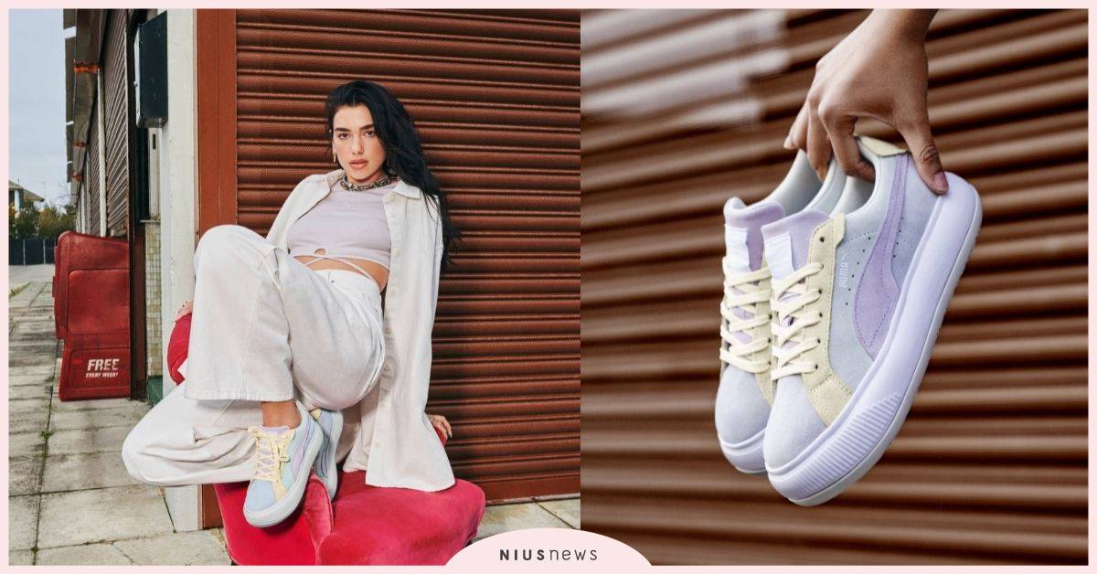 Dua Lipa女力再出擊 Puma春夏檸黃新色 白色情人節獨角獸限定主題 夢幻登台 Puma Dualipa 運動 鞋子 品牌新聞 妞新聞niusnews